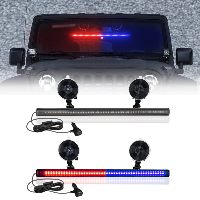 Sos Light Strobe - 48LED LED Strobe Lichter Auto vorne