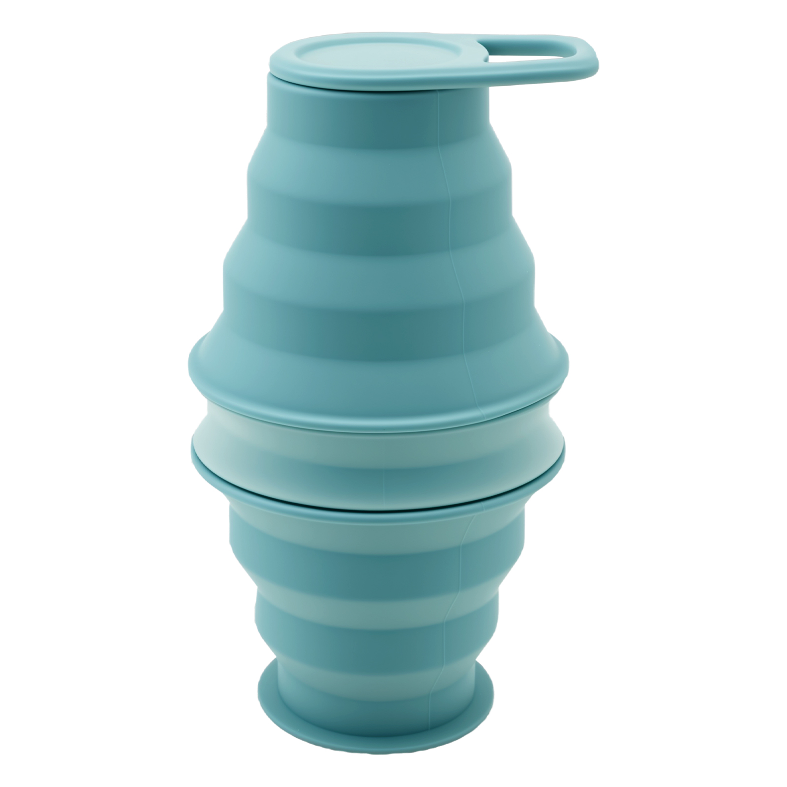 Water Bag Collapsible - Silikon-Wasserflasche, 500 ml, wiederverwendbar, faltbar, für