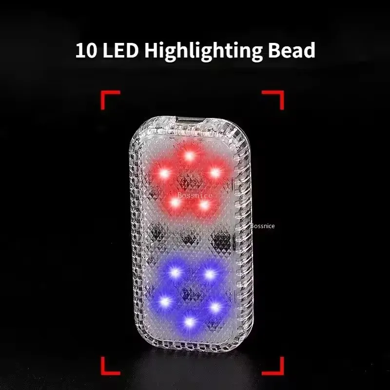 Rot-blaue Warnblink-LED-Türleu – Sos Light Strobe Bewertung und Preis