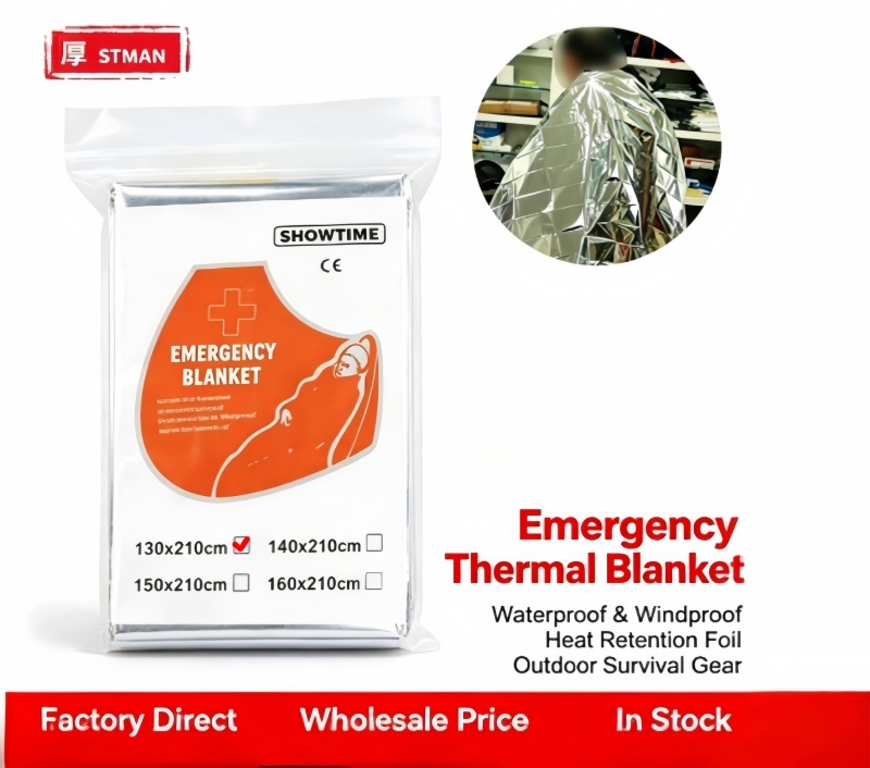 Mylar Thermische Notfalldecke, – Emergency Mylar Tent Bewertung und Preis