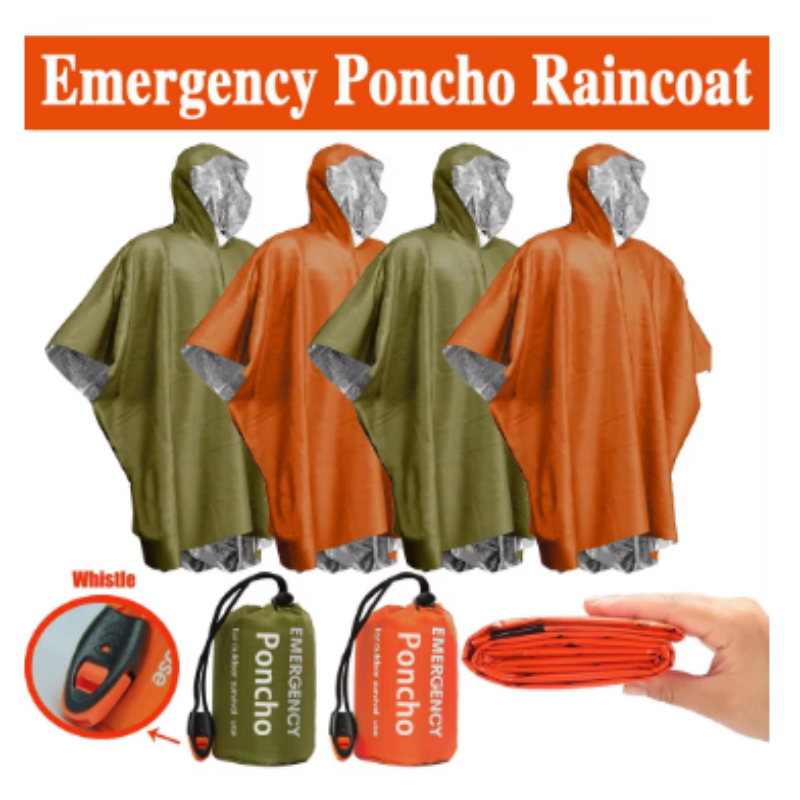 Einweg-Regenponcho aus Alumini – Emergency Poncho Rain Bewertung und Preis